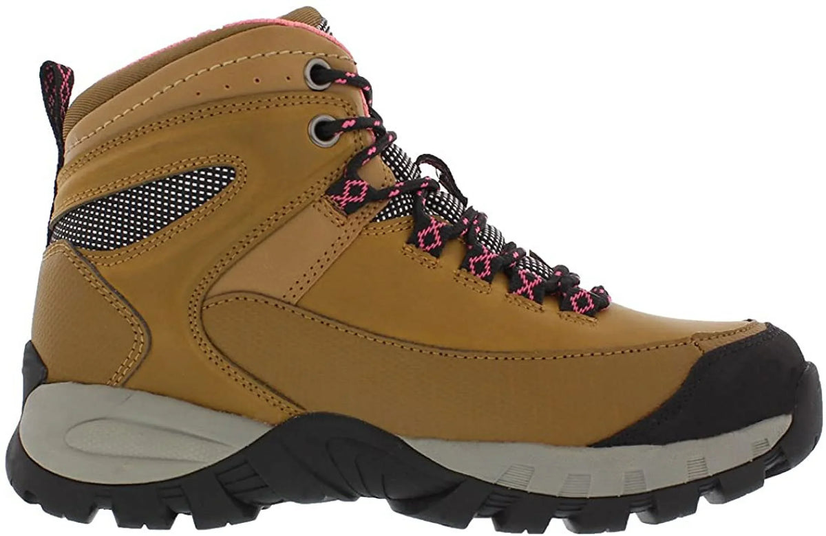 Womens 8, Waterproof Boots Otah Mid-Cut Camel/Pink dimension Forestier Otah Camel/Pink Hiking Color: