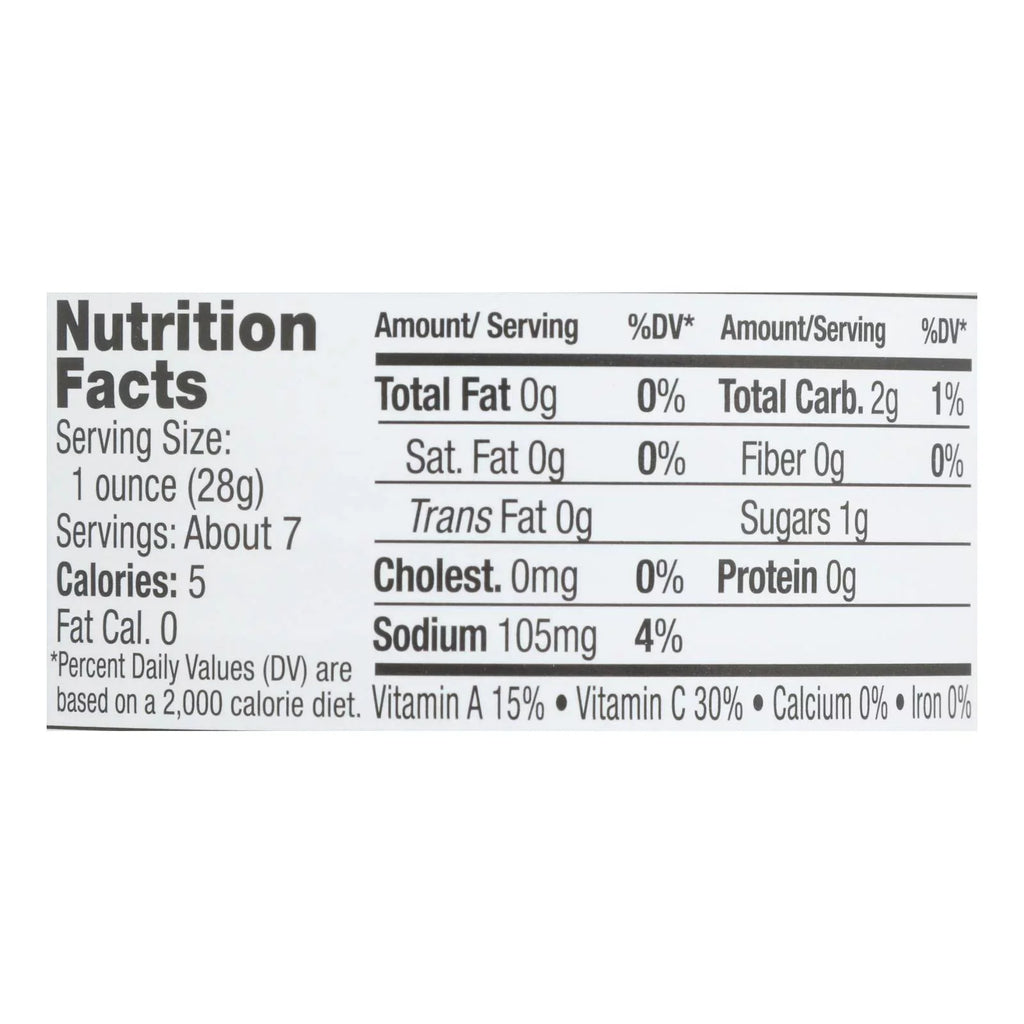 Strip oz. Natural Natural Jeff's Jeff's Pepper 6 - Bell - - Bell Case 12 Pepper of Strips