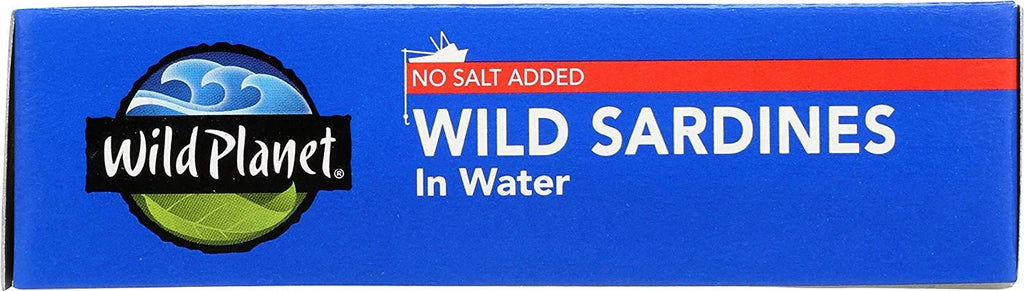 liquid Case Of In - Sardines Wild - Oz. 4.375 Planet 12