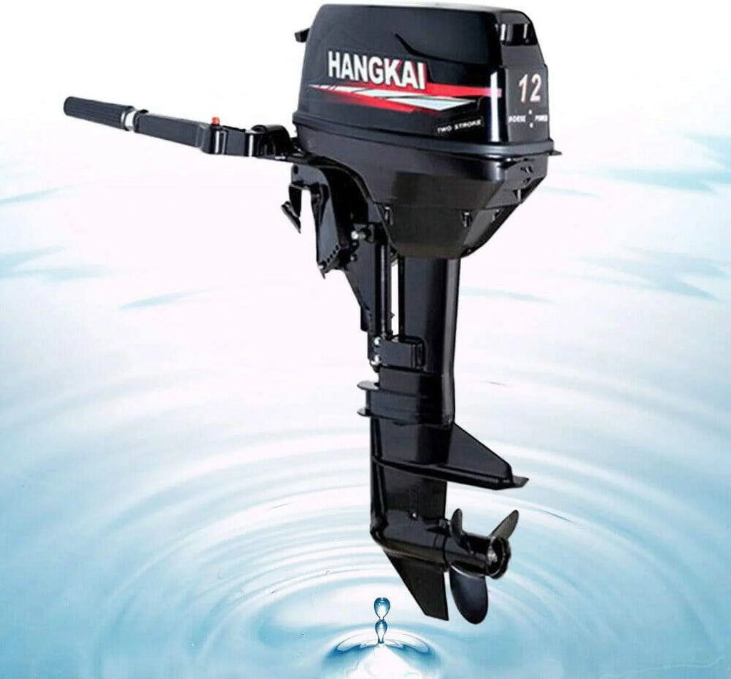 Boat Engine 2 12 HP w/liquid Outboard Stroke Fishing System Cooling Motor FETCOI