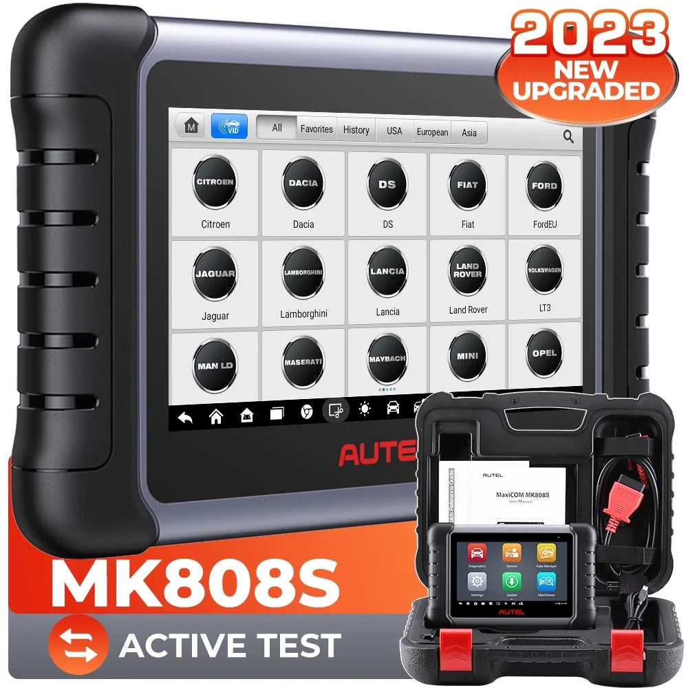 28+ Active Reader Car All Autoauth Diagnostic MaxiCheck Updated MK808 Scanner MK808S Test, MaxiCOM Autel Service, FCA MX808 Code Diagnosis, OBD2 of System