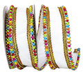 Ribbon, - 2-1/2 Reliant Ribbon White, 5 Inch, 93923W-030-40D, Yards