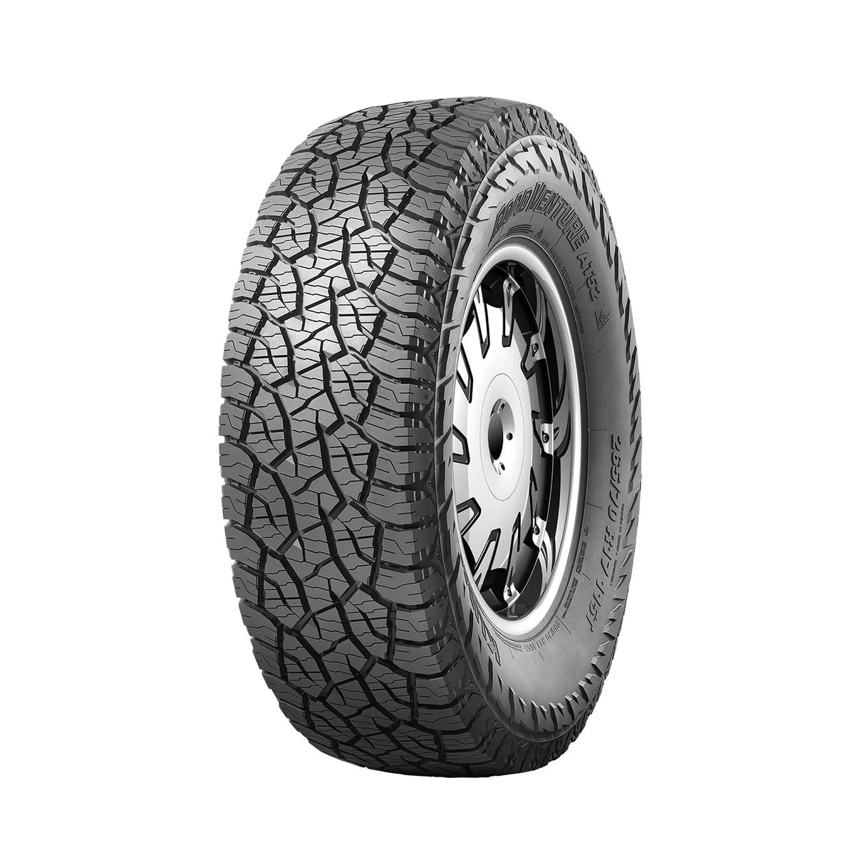 Tire Venture Light All Road Truck LT255/75R17 Kumho 111/108R Terrain AT52