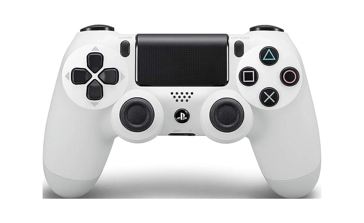 For + Earbuds White Bundle Like Dual Console Shock Gaming PS4 Wired Controller New BOLT AXTION