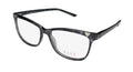 AFFORDABLE FRAME FULL-RIM CAT ELLE DESIGNER EYE LENSES NEW GRAY 13425 EYEGLASSES/SPECTACLES DEMO WOMENS/LADIES 53-15-140 BUDGET EYE CAT CASUAL