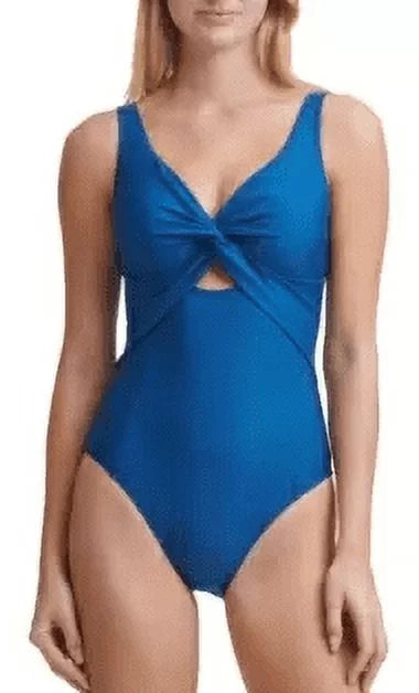 16 One-Piece BALTIC US Peek-a-Boo Swimsuit, DKNY Twist