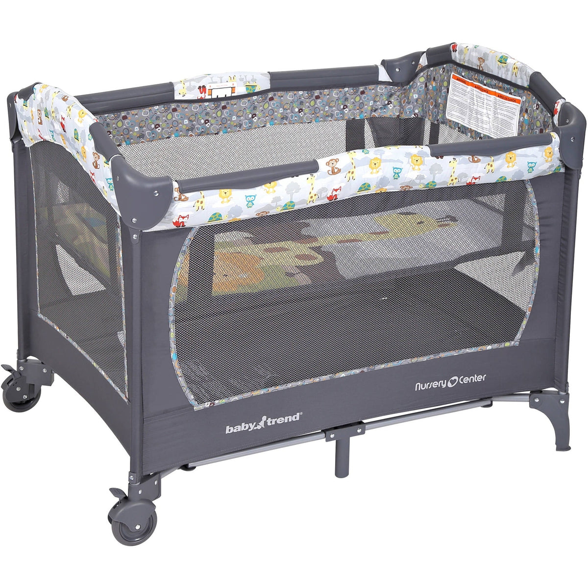 Tanzania Nursery Center Unisex Baby Grey, Playard, Trend