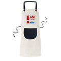 San Art Deco Adjustable Marino Bib Am Linen Kitchen Fashion Cotton I BBQ Pinafore Apron Pocket From