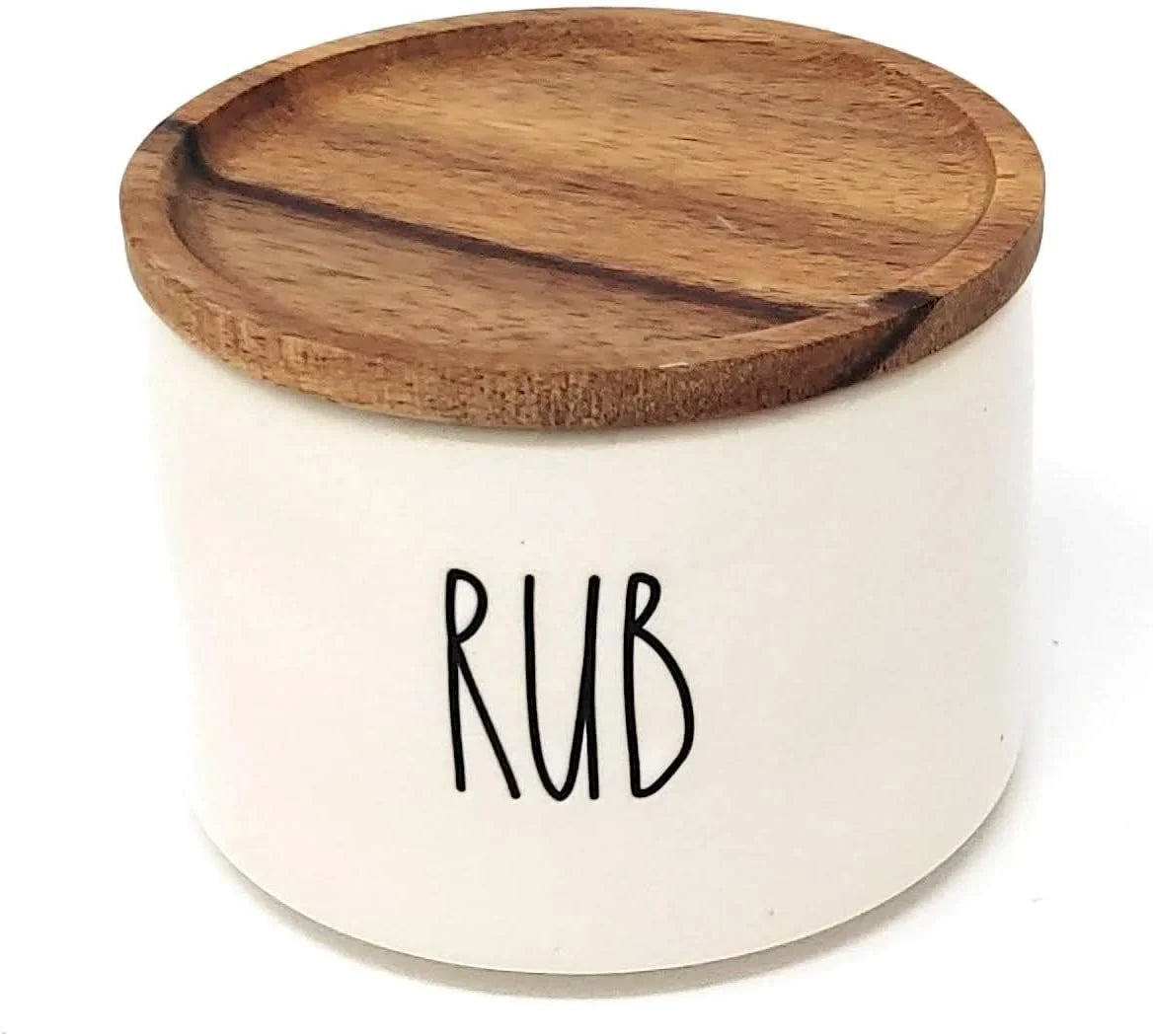 RUB BBQ, Set Rae Dunn Canister SPICE,