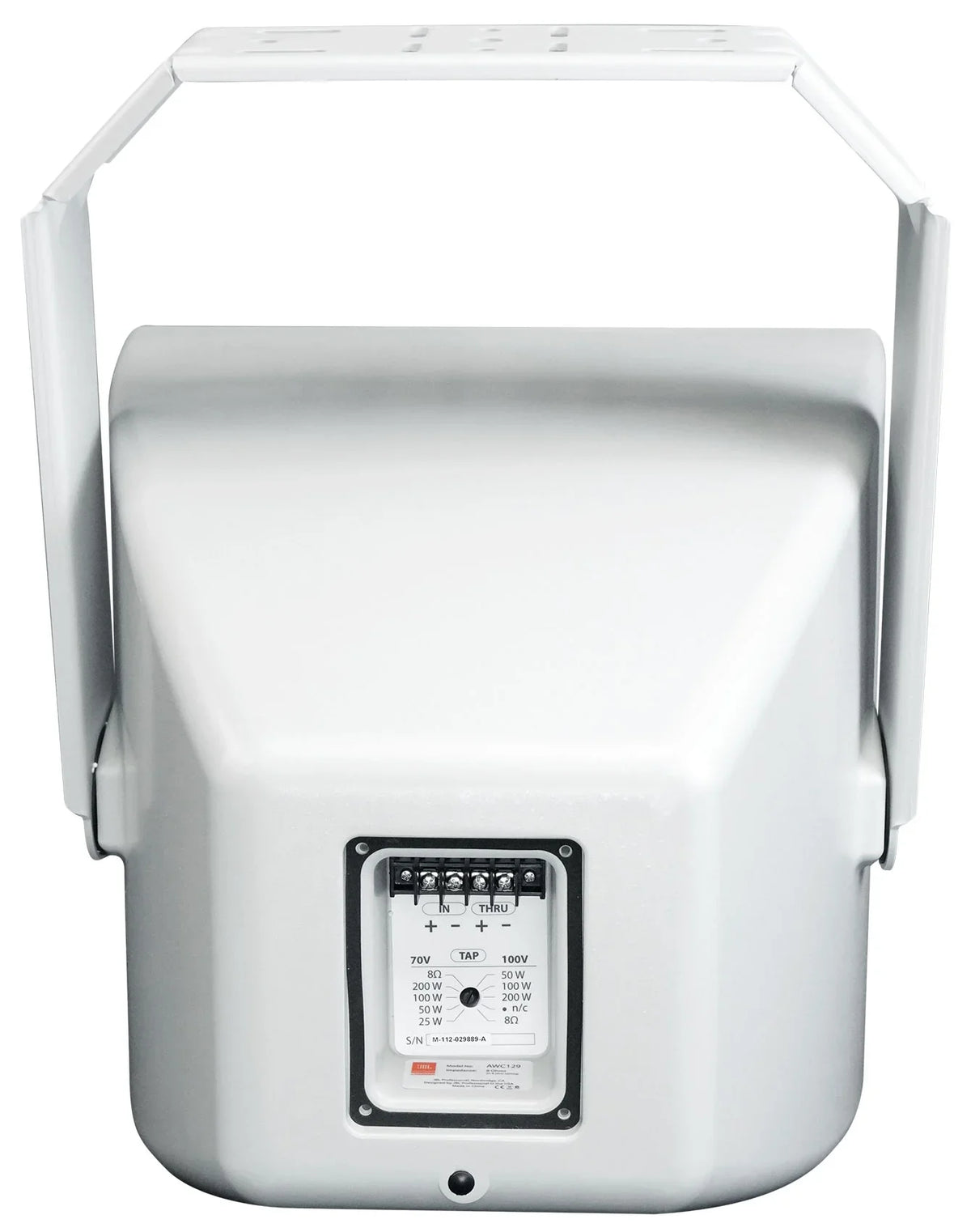 JBL 200w Commercial Indoor/exterior Mount Speaker Surface 2-Way 12" 70V AWC129