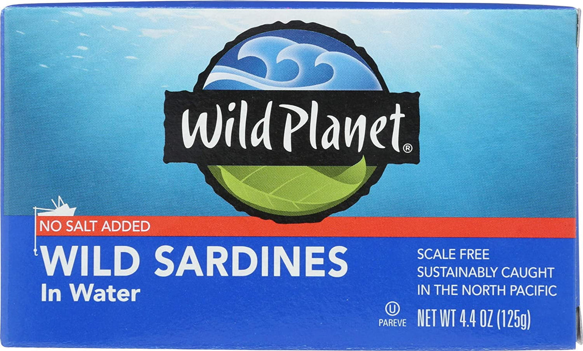 liquid Case Of In - Sardines Wild - Oz. 4.375 Planet 12