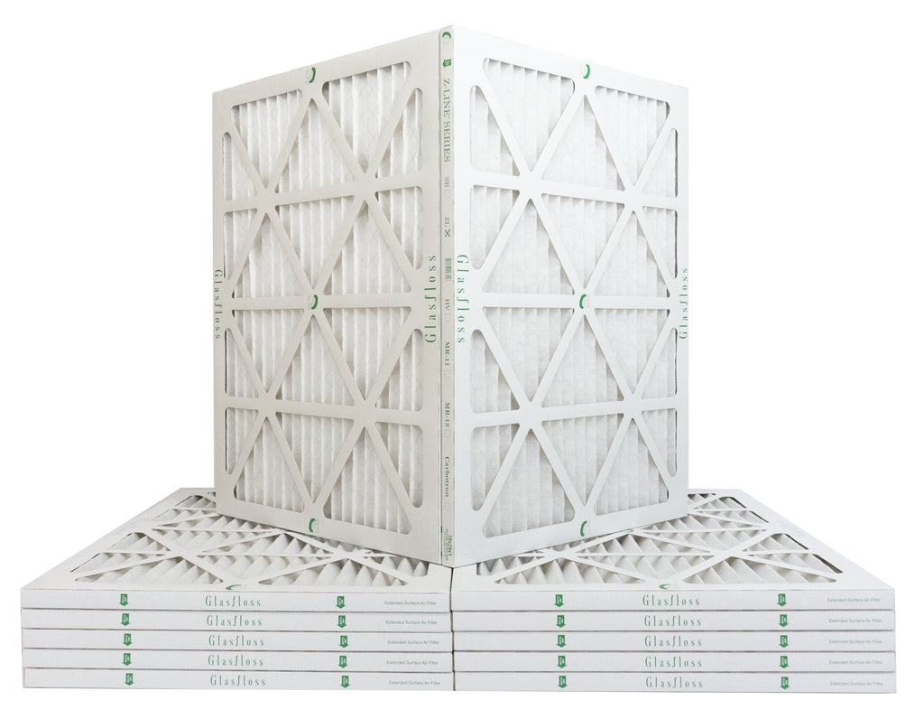 MERV -Qty:12 24.5x7/8 Made 10 - - Filter in Glasfloss USA 18x25x1 dimension: x inch) 17.5 Furnace - Air (Actual