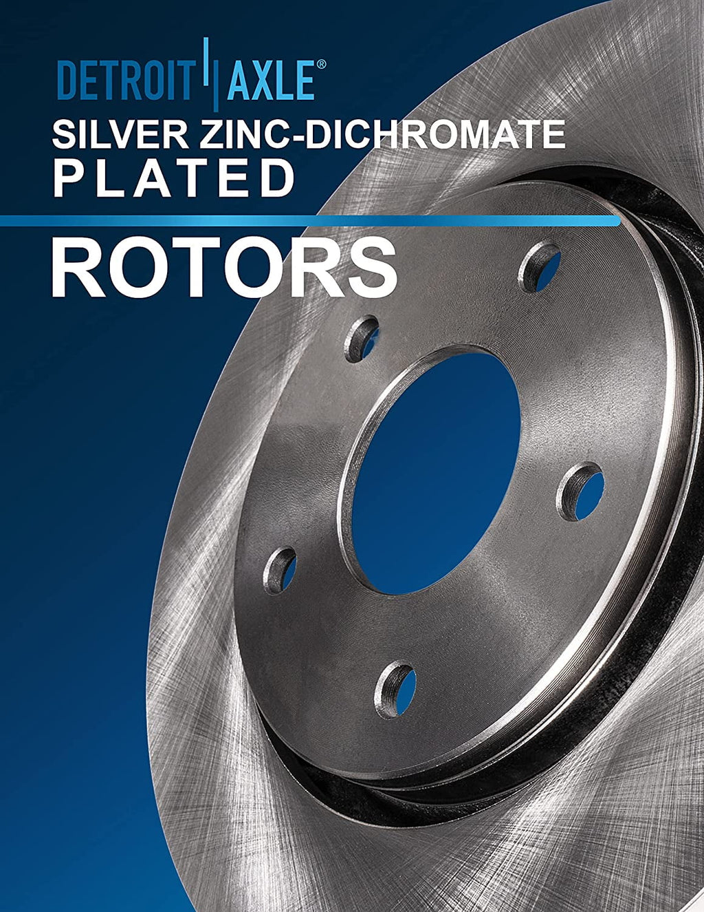 Replacement - 2014 2012 Detroit : Front Rotors Brake 2016 2015 Terrain Front Pads GMC Brakes Equinox Ceramic Axle Kit 2010-2017 and Rotors 12.64" Chevrolet Brake 2017 2010 inch 2011 for Rear 2013
