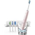 Electric Pink, Philips Rechargeable Smart Toothbrush, DiamondClean Sonicare 9500 HX9924/21 Power