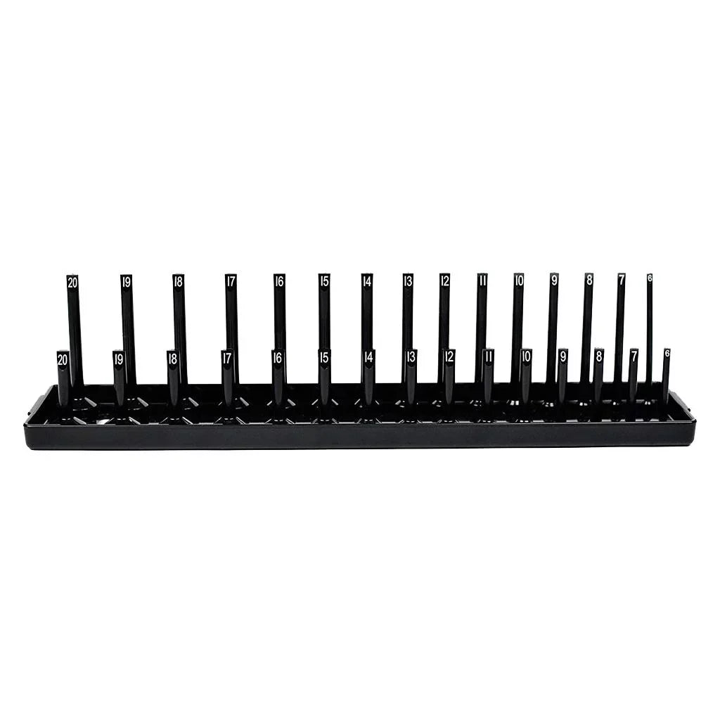 Tray 1/2'' s/set Rack 1/4'' Storage Holder Tool Organizer Socket 3/8'' Metric
