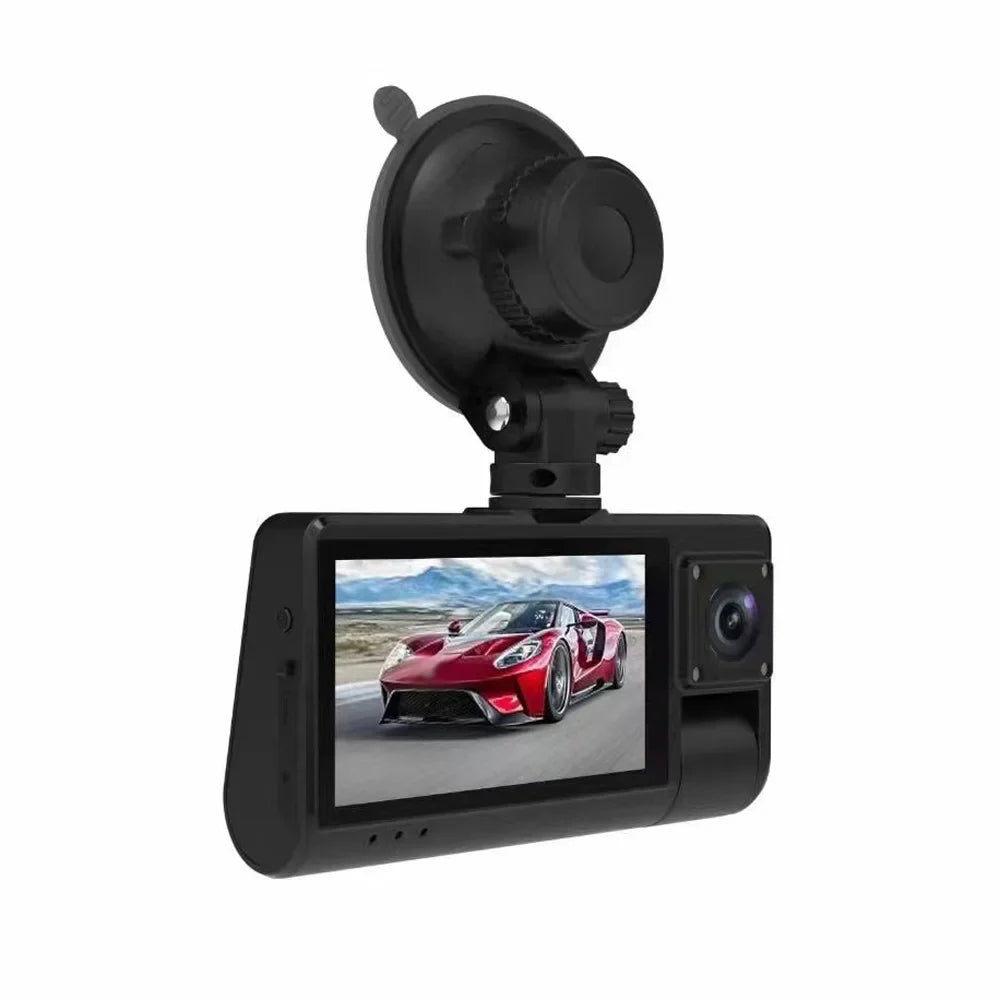 Cam, Auto Clear for OWSOO Safety Touched Rearview Dash Screen Angle, Video Driving Wide Mirror with Car Recorder Recording