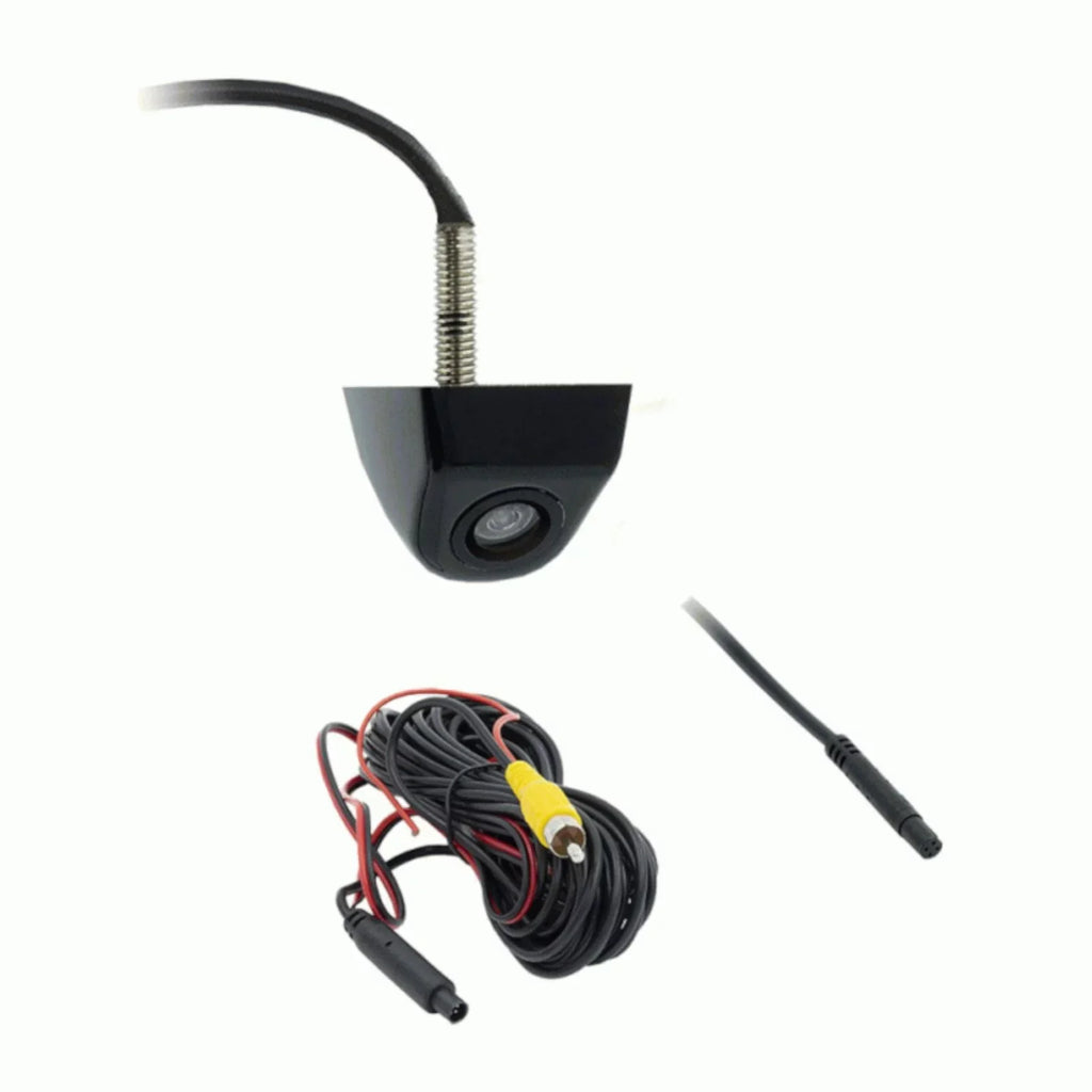 Housing TE-LPGC Black w/ iBeam Gloss License Plate Above Backup Metal Cam