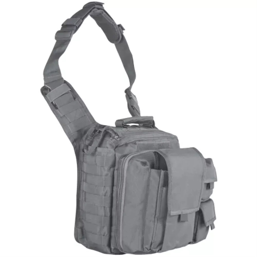 Grey 12" 10" Tactical Bag The Go x Over 10" Headrest - Grey To x