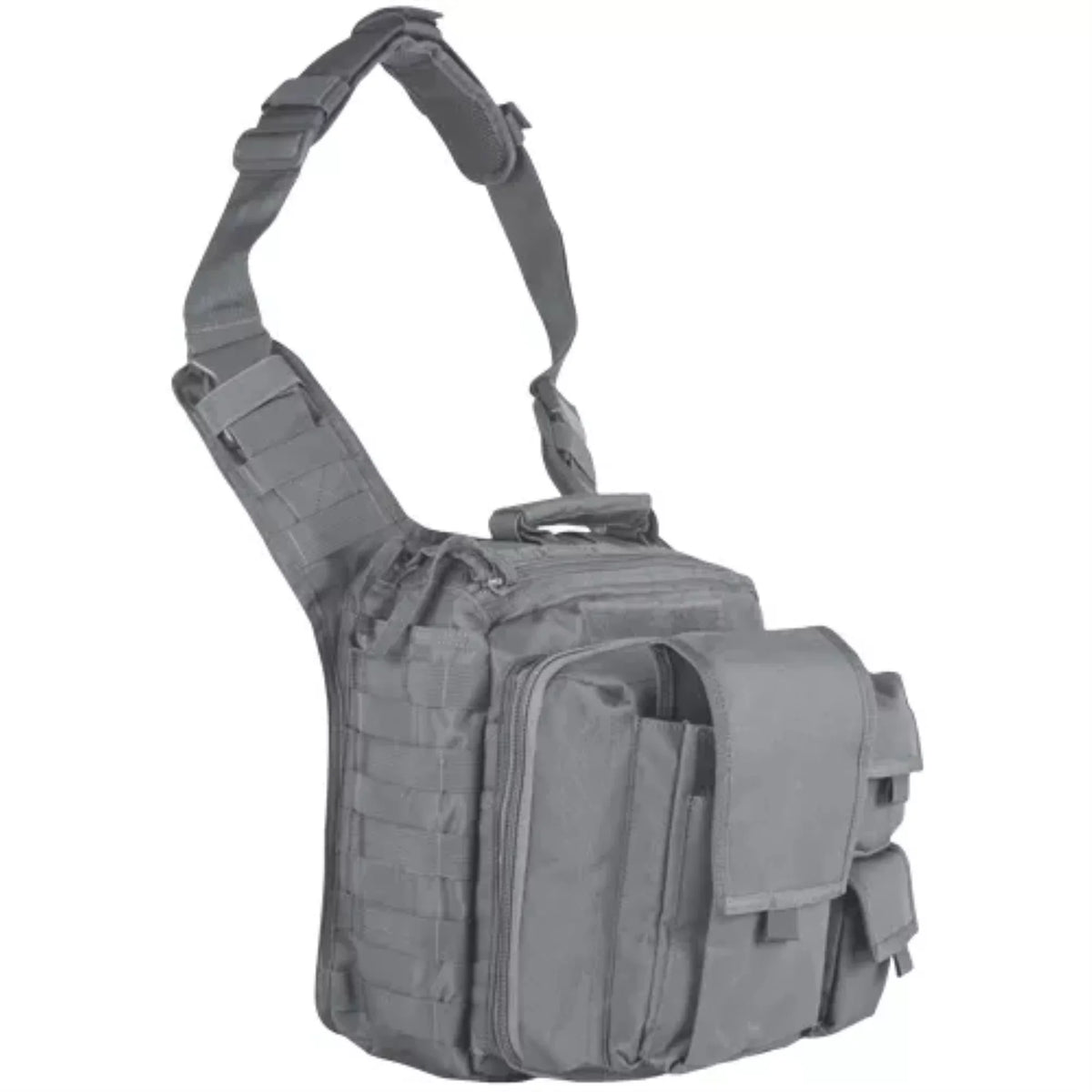 Grey 12" 10" Tactical Bag The Go x Over 10" Headrest - Grey To x