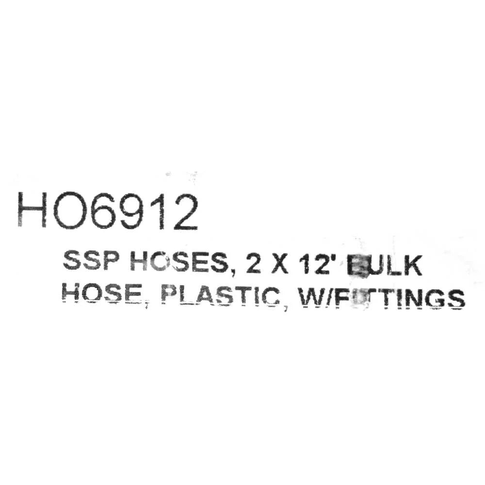Hydraulic Steering FT (2 HO6912 PC Black | Kit) 12 Hoses Boat SeaStar