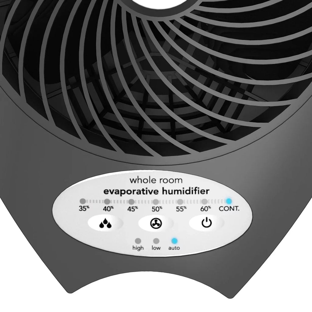 Black Coverage, 700 Vornado Room Humidifier, ft Evap3 Whole Evaporative sq