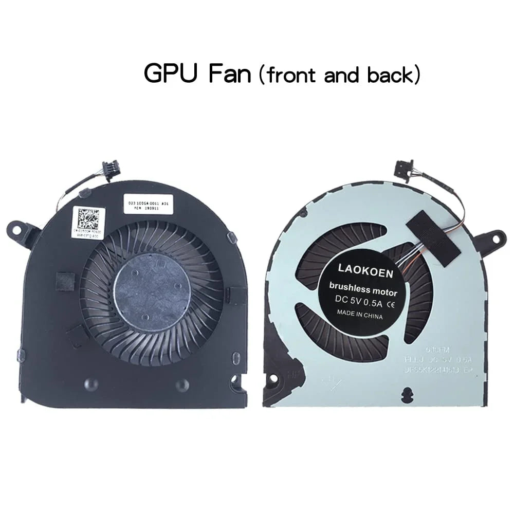 Fans Cooling Dell New G3 FLLJ 3590 for G3-3590 04NYWG FLLK Replacement Series Laptop P/N: 0160GM EG75070S1-1C060-S9A