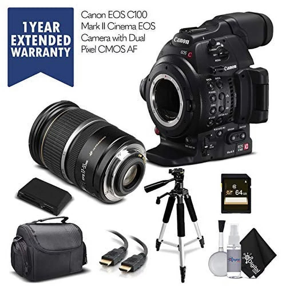 AF CMOS Canon USM C100 f/2.8L Lens II II EOS +Dual 0202C002 & Mark 16-35mm Pixel