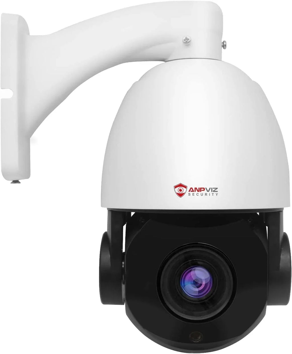 IP Detection, Waterproof Vehicle IP66 with Zoom, Pan 360°/Tilt Mic/Audio, Vision, PTZ 90°, IR PTZ Indoor 20X Camera Metal, Night Anpviz Security Person Surveillance Camera 6MP Optical IP exterior PoE