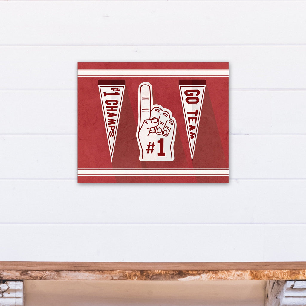 Products Number Creative 16x20 One Canvas Art Fan Wall