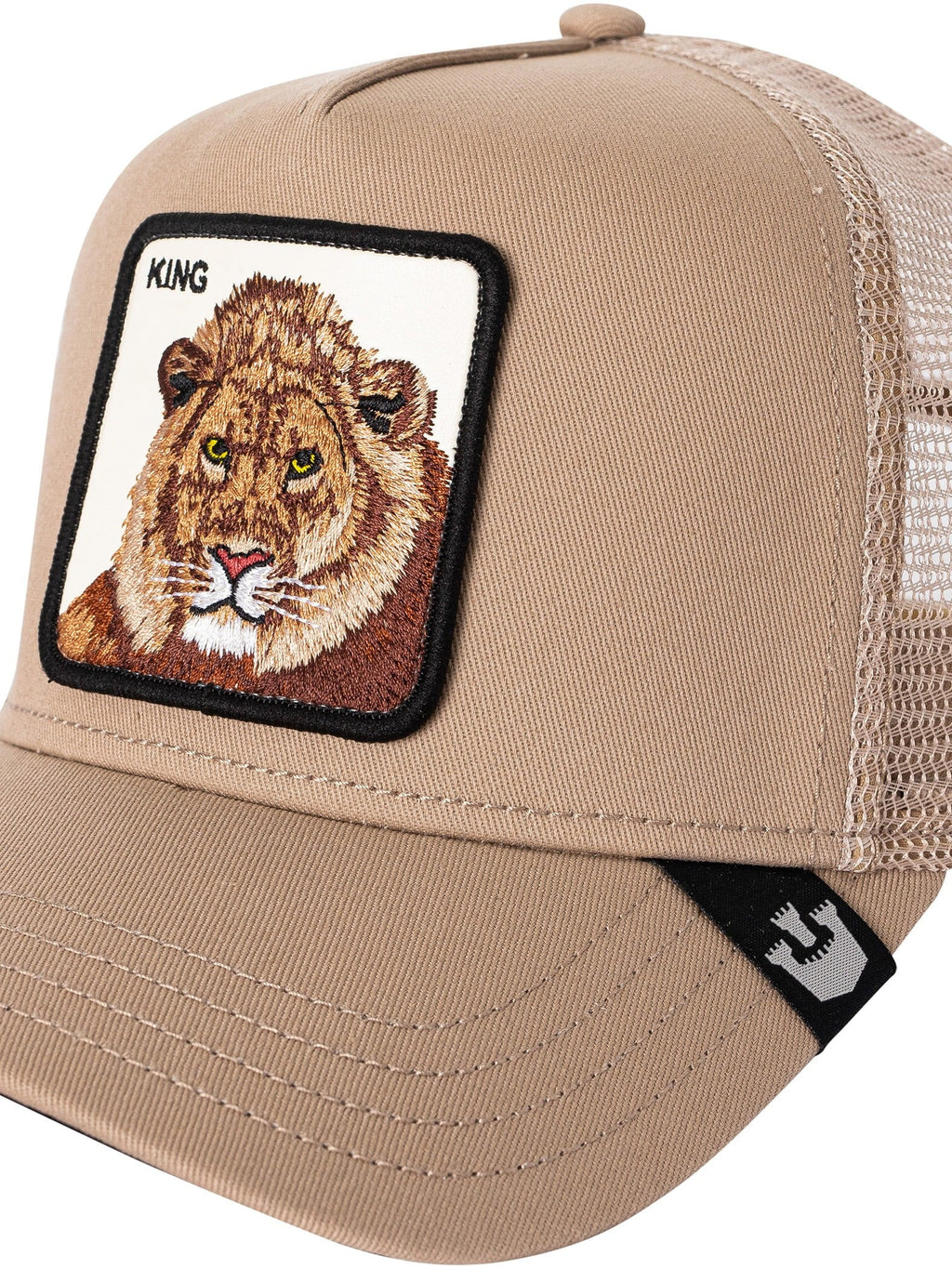 Beige Bros. King Goorin Lion Cap, The Trucker