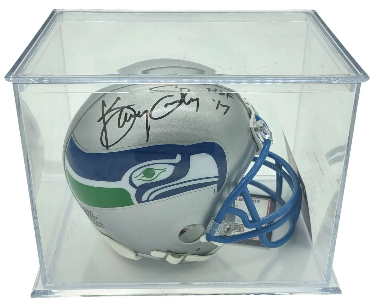 Tristar Mini Autographed Hidden Easley Helmet Treasures NFL Kenny