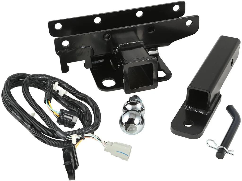 | Ridge by | JK to with Ball, Tow Kit RealTruck for JK Compatible 2007-2018 | 11580.54 Rated Wrangler Rugged 2" Jeep 2,000-Lbs Trailer Hitch Wrangler