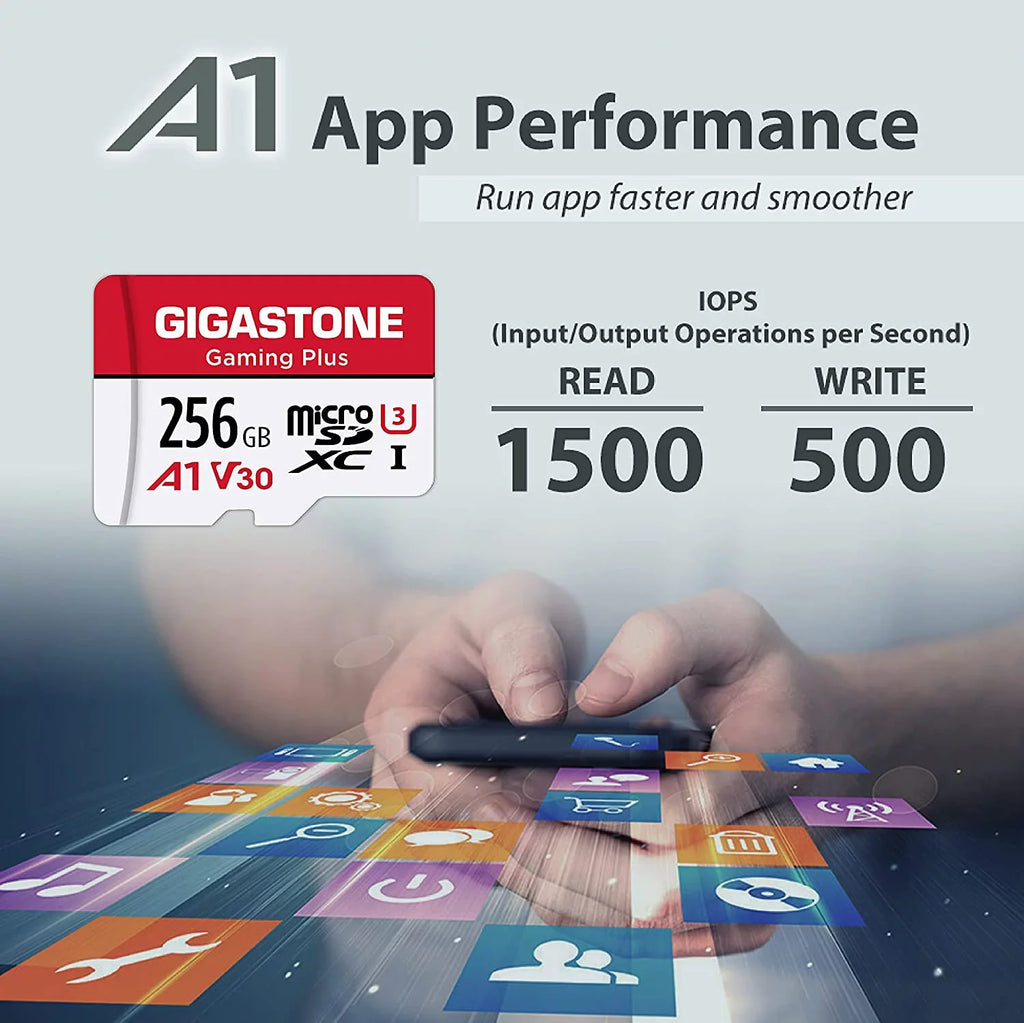 SD for 256GB Dash Wyze, Cam, Gaming [Giga] GoPro, Plus, , Nintendo-Switch, Memory roSDXC ro