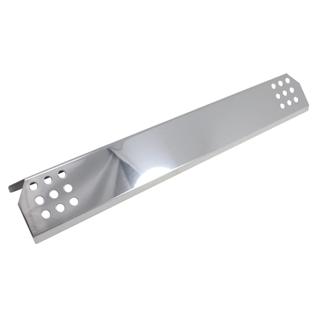 16 720-0727 - BBQ Shield Heat Flame Kitchenaid Steel Tamer, Bar, Barbeque for Grill Parts Plate Burner Cover Tent 2-Pack Compatible Vaporizer 1/8" Flavorizer Replacement Stainless Bar,