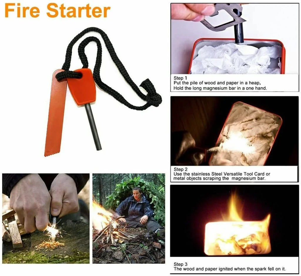 Camping Kit Kit Military Gear Tactical Emergency Camping Tools Survival exterior