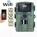 4K Camera Hunting 32MP HD exterior Trail Motion Bluetooth Wifi Vision Activated Wildlife Night Camera Camera Hunting WIFI IR Hunting Waterproof