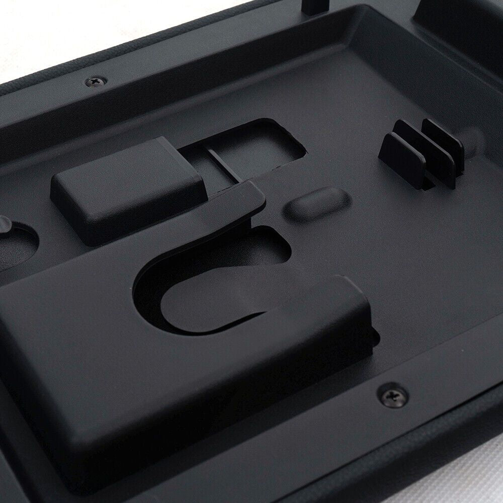 For Console Cover Center F150 2009-2014 Arm Black New Teledu Rest F-150 Fit Lid