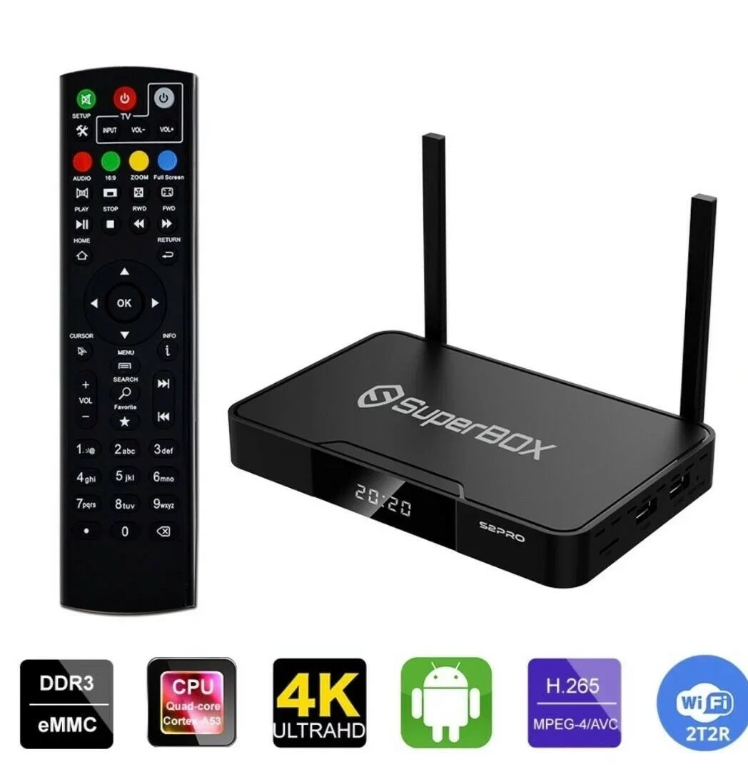 Powered pro superbox computer 9 by ROM 2GB RAM 16GB s2 mini Output USB3.0 Android