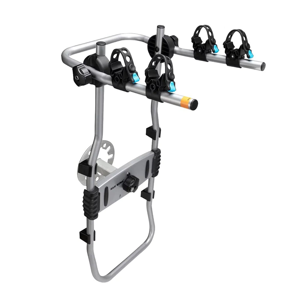2 Rack Black Fieryred Bike 75 Pound On Bolt Capacity, Tire Spare w/