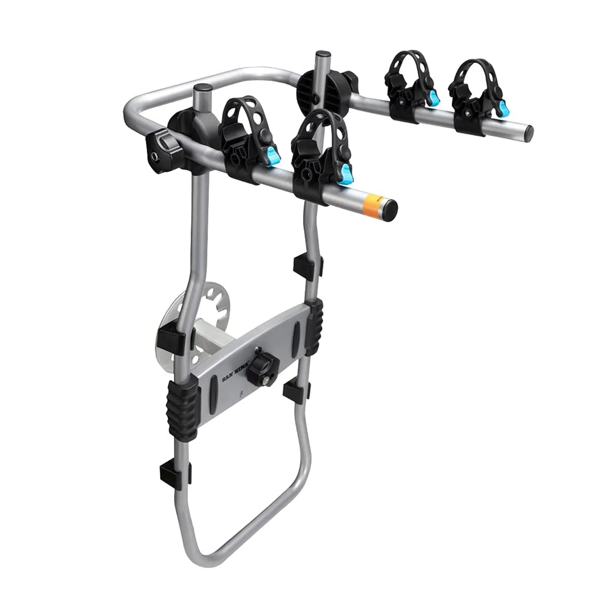 2 Rack Black Fieryred Bike 75 Pound On Bolt Capacity, Tire Spare w/