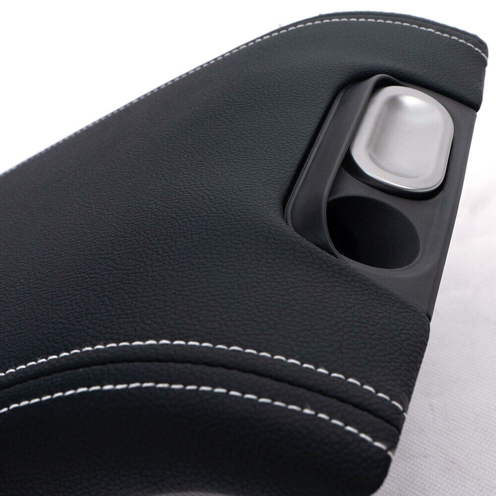For Console Cover Center F150 2009-2014 Arm Black New Teledu Rest F-150 Fit Lid