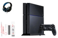 Black New 500GB with 4 Like Cleaning Gaming Kit Console Bundle PlayStation Headset BOLT AXTION