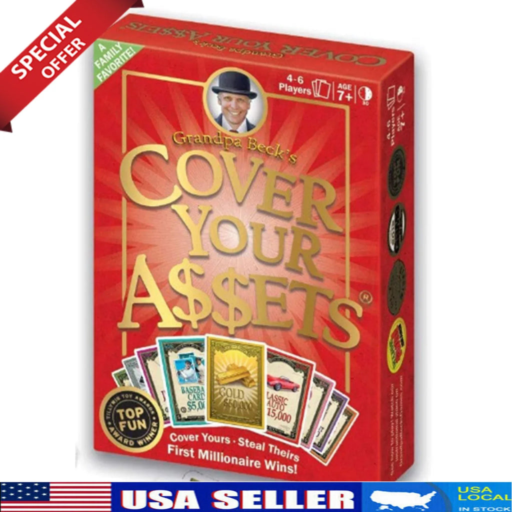 Cover Set Card Family-Friendly Collecting Assets Toy Your Grandpa Becks Fun Game