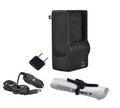 Charger Direct Nwv DSC-RX10 + Rapid III Camera Microfiber Cleaning 'Intelligent' Cloth. Off Cyber-shot