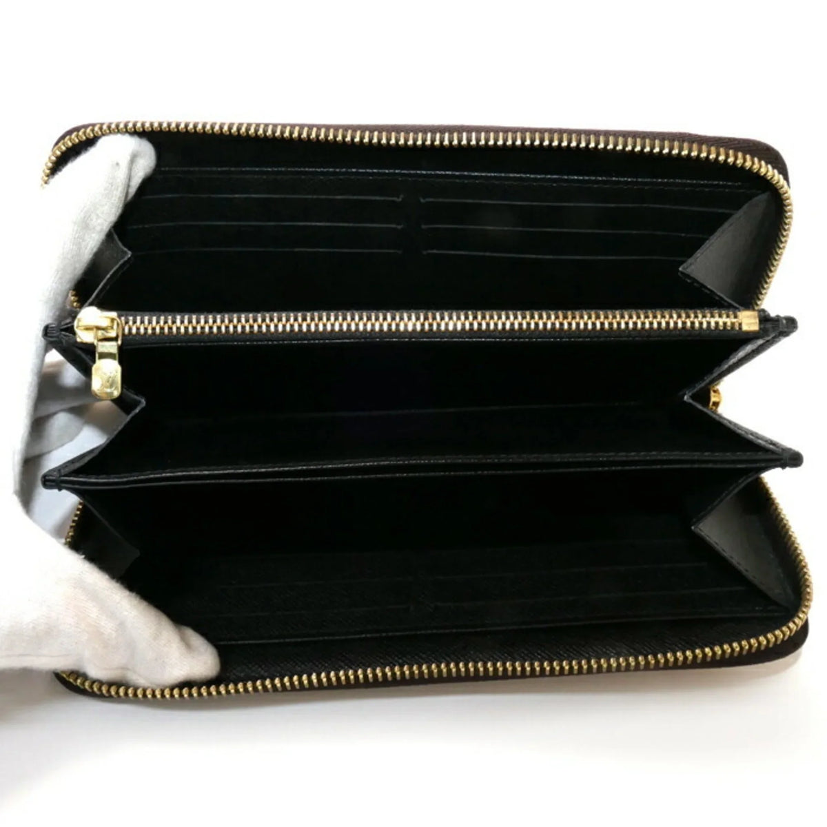 (Good) Monogram Round Long Wallet M69353 Giant Zippy Pre-Owned Zipper Unisex