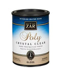 1 4) of Polyurethane Indoor Paint 125 (Pack ZAR Coverage Clear ft. sq. qt. liquid-Based Aqua