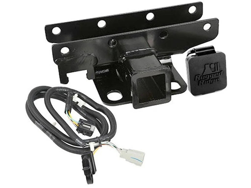 | Ridge by | JK to with Ball, Tow Kit RealTruck for JK Compatible 2007-2018 | 11580.54 Rated Wrangler Rugged 2" Jeep 2,000-Lbs Trailer Hitch Wrangler