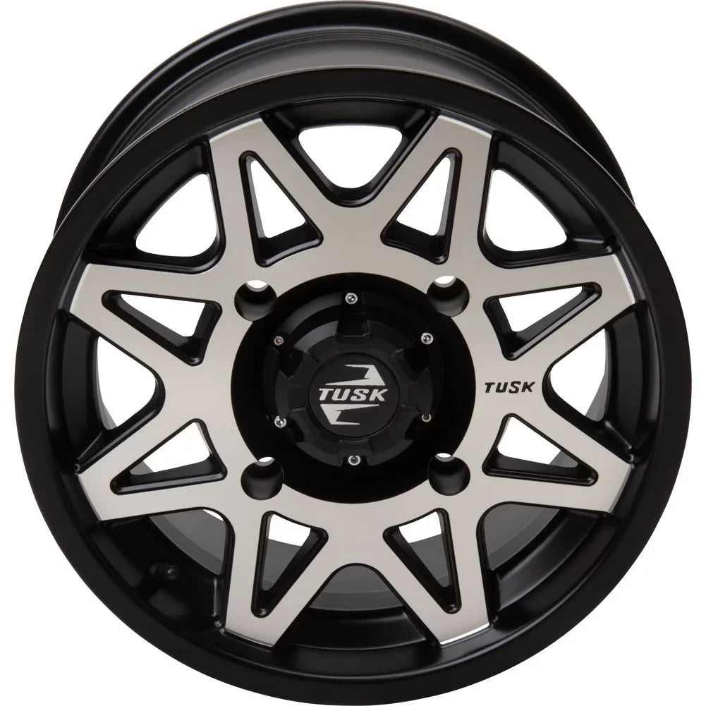 1000 2.0 4/156 Machined/Black 2021 RMAX Wheel Wolverine + Tusk 14x7 For Tintic 2 5.0 YAMAHA