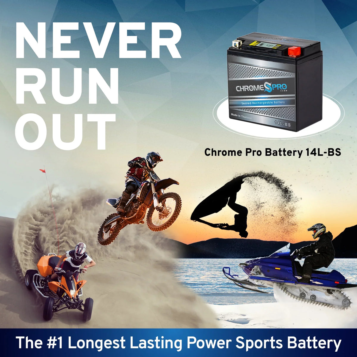 Ryker iGel Years 2020) Battery (can-am) (14l-bs - 14ah) Brp (ace) Pro Motorcycle (2019 for Battery Ytx14l-bs Chrome 12volt, 600cc AGM