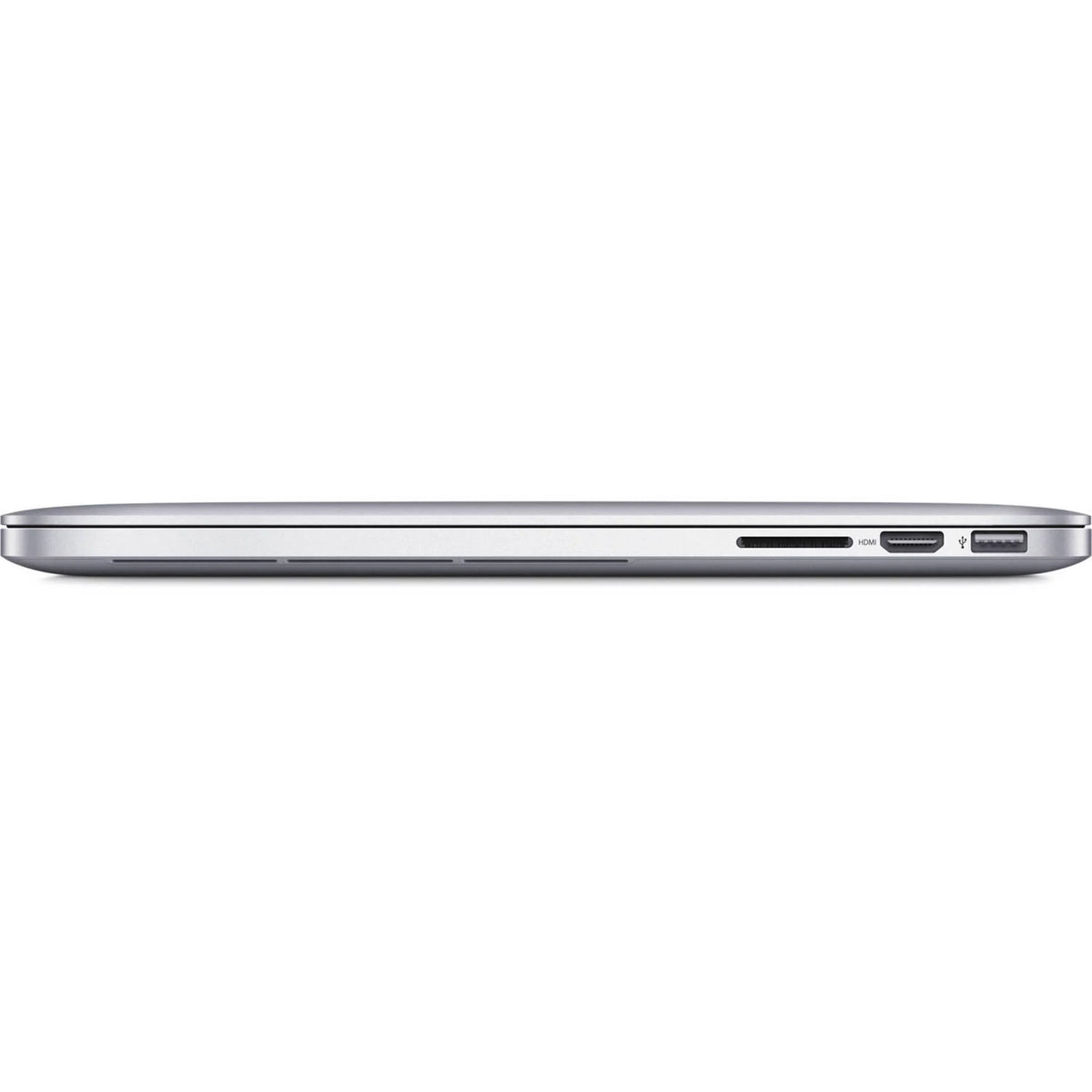 MacBook SSD Pre-Owned i7, - Core - (Fair) RAM Pro 8GB 2013 Silver 15.4" Late 256GB Intel (ME293LL/A)